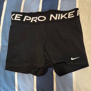Nike Pro Black Athletic Shorts